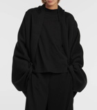 The Row Mavis cashmere wrap coat