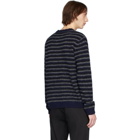 Norse Projects Navy Wool Sigfred Sweater