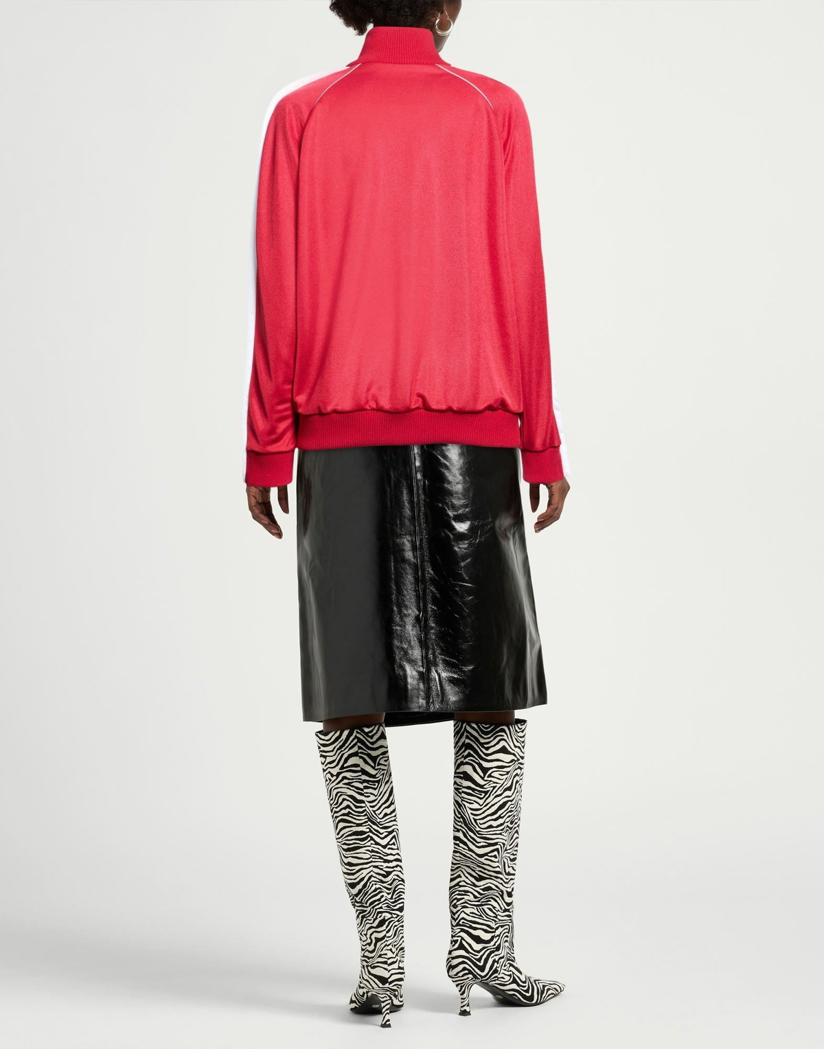 Fiorucci Womens Sweatshirt in Red