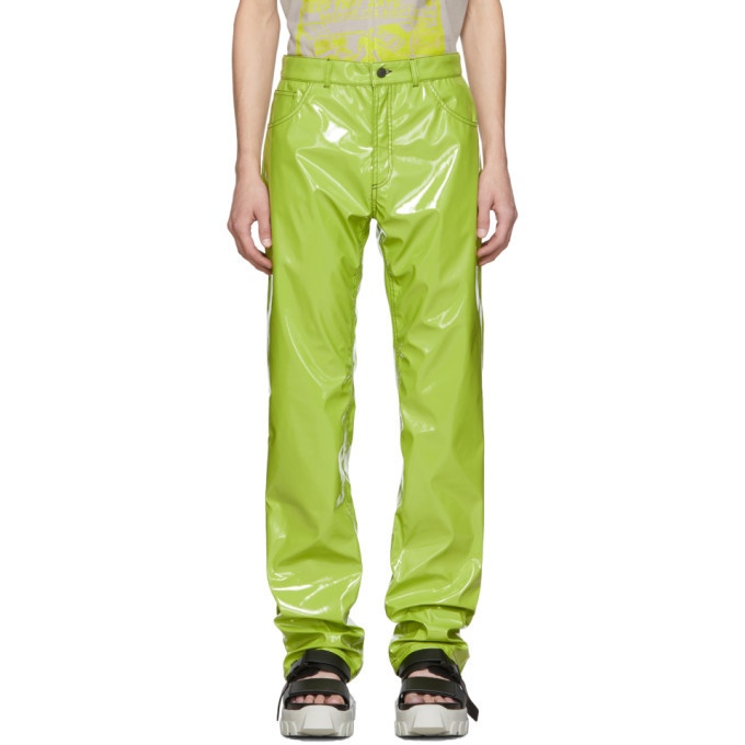 Photo: Ottolinger Green Pleather Trousers