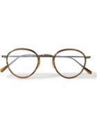 Mr Leight - Bristol C Round-Frame Antiqued Gold-Tone Optical Glasses
