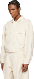 LEMAIRE Off-White Trucker Denim Jacket