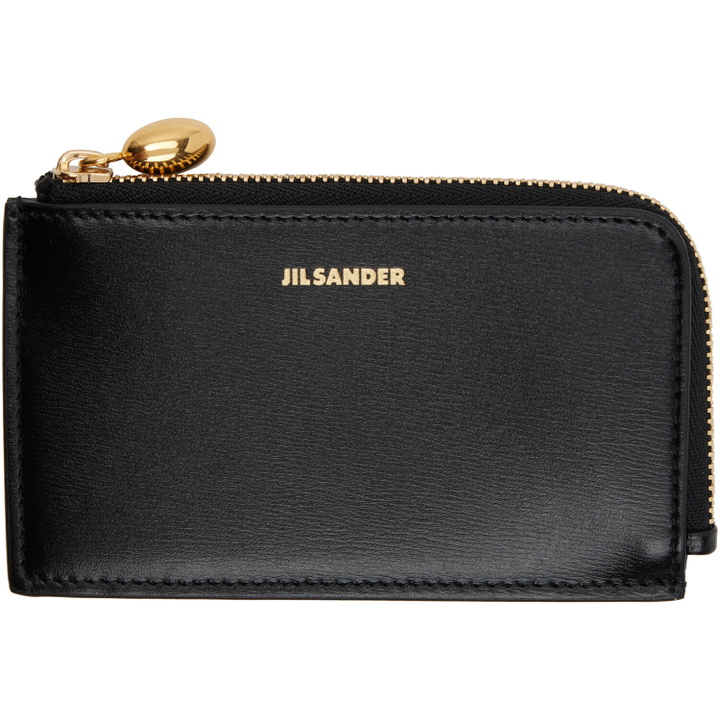 Photo: Jil Sander Black Goji Envelope Card Holder
