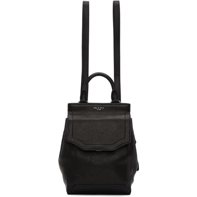 Rag and Bone Black Small Pilot II Backpack Rag and Bone