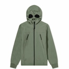 C.P. Company Undersixteen Women's Shell R Goggle Jacket in Bronze Green