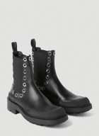 Alexander McQueen - Eyelet Boots in Black