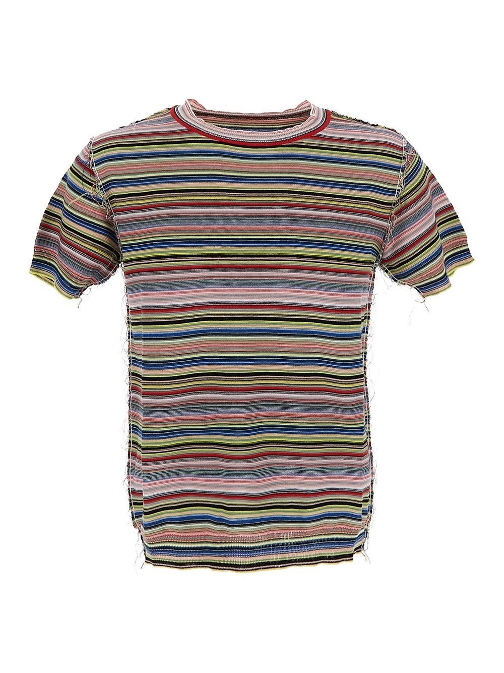 Photo: Maison Margiela Stripe Knit T Shirt
