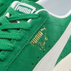 Puma Men's Clyde OG Sneakers in Verdant Green/White