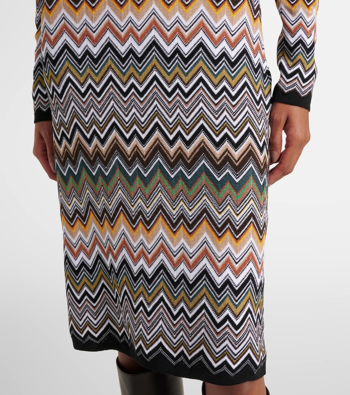 Missoni Zigzag midi dress