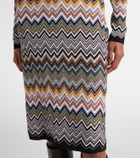 Missoni Zigzag midi dress