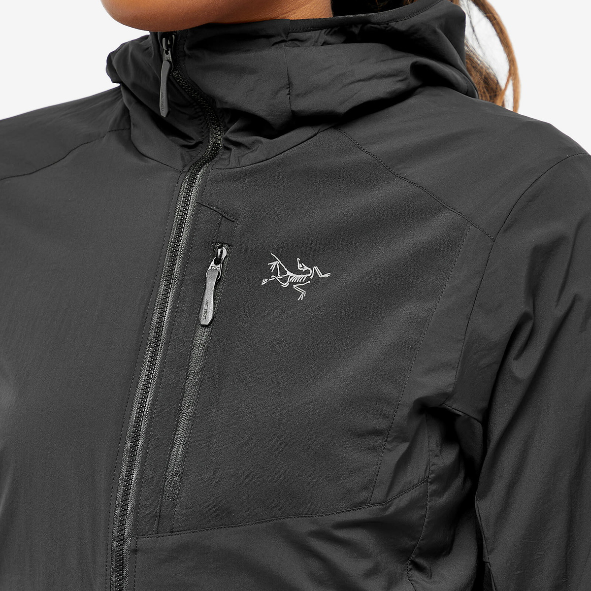 Arc'teryx Women's Proton Lightweight Hoody Jacket in Black Arc'teryx