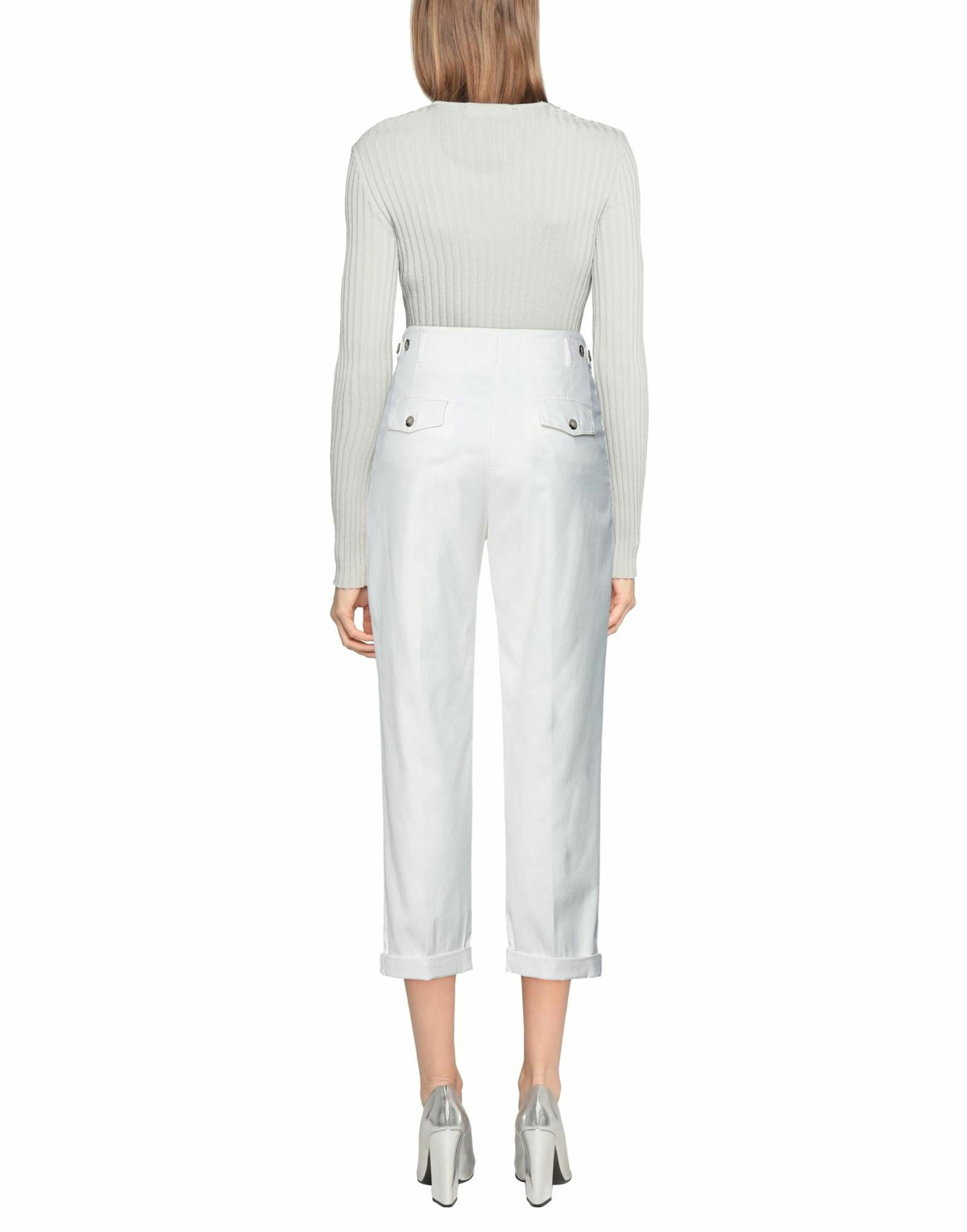 Peserico Womens Pants in White