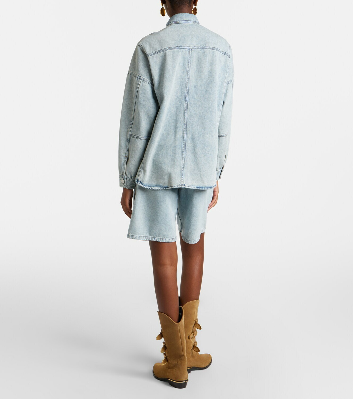 Marant Etoile Iselle denim shorts