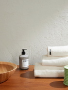TEKLA - Set-of-Three Logo-Appliquéd Organic Cotton-Terry Towels