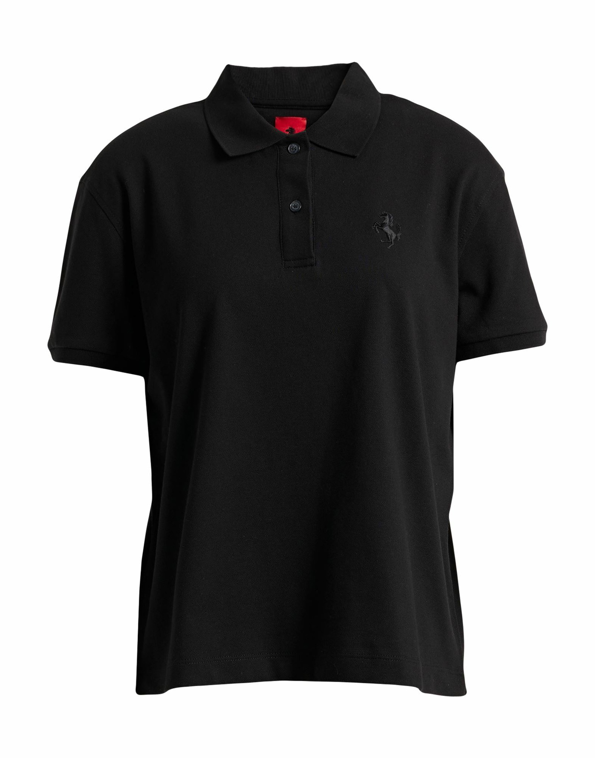Ferrari Womens Polo shirt in Black