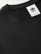 adidas Originals - Logo-Print Cotton-Jersey T-Shirt - Black