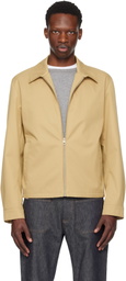 BOSS Beige BECKHAM Edition Zipped Jacket