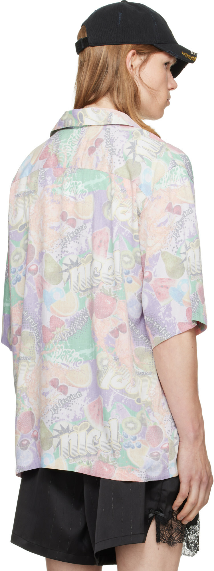 Martine Rose Multicolor Boxy Shirt