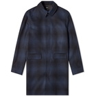 A.P.C. Mills Check Wool Coat