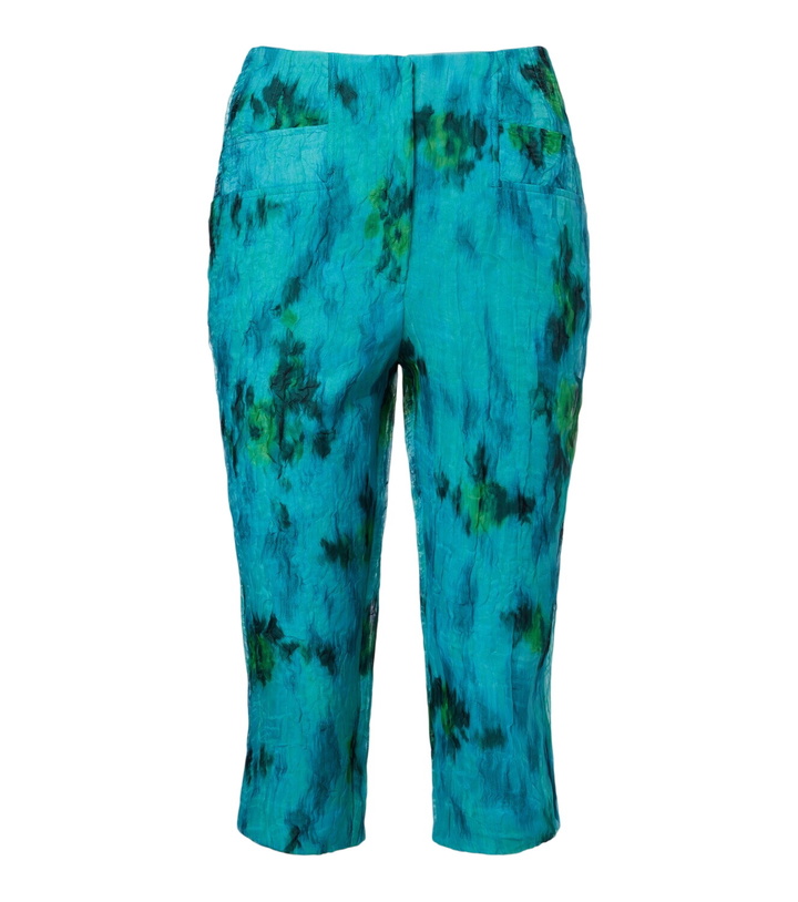 Photo: Ganni Printed capri pants
