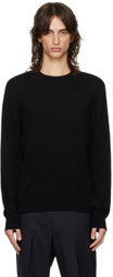 Comme des Garçons Homme Deux Black Wool Sweater