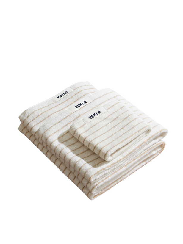 Photo: TEKLA - Striped Organic Cotton Towels