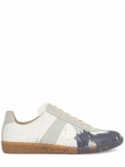 MAISON MARGIELA - Replica Painted Leather Low Top Sneakers
