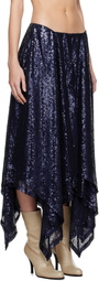 Nicklas Skovgaard Blue Isla Midi Skirt