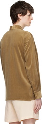 AURALEE Khaki Finx Shirt