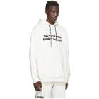 adidas Originals by Alexander Wang White You For E Yeah Exceed The Limit Hoodie