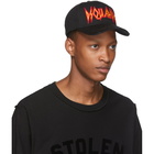 Dsquared2 Black Embroidered Baseball Cap