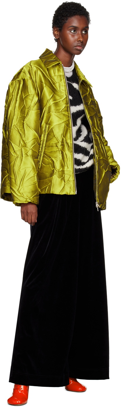 ZIP-UP JACQUARD JACKET Dries Van Noten風 ZIP-UP JACQUARD JACKET Dries Van Noten風