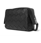 Bottega Veneta - Intrecciato Leather Wash Bag - Black