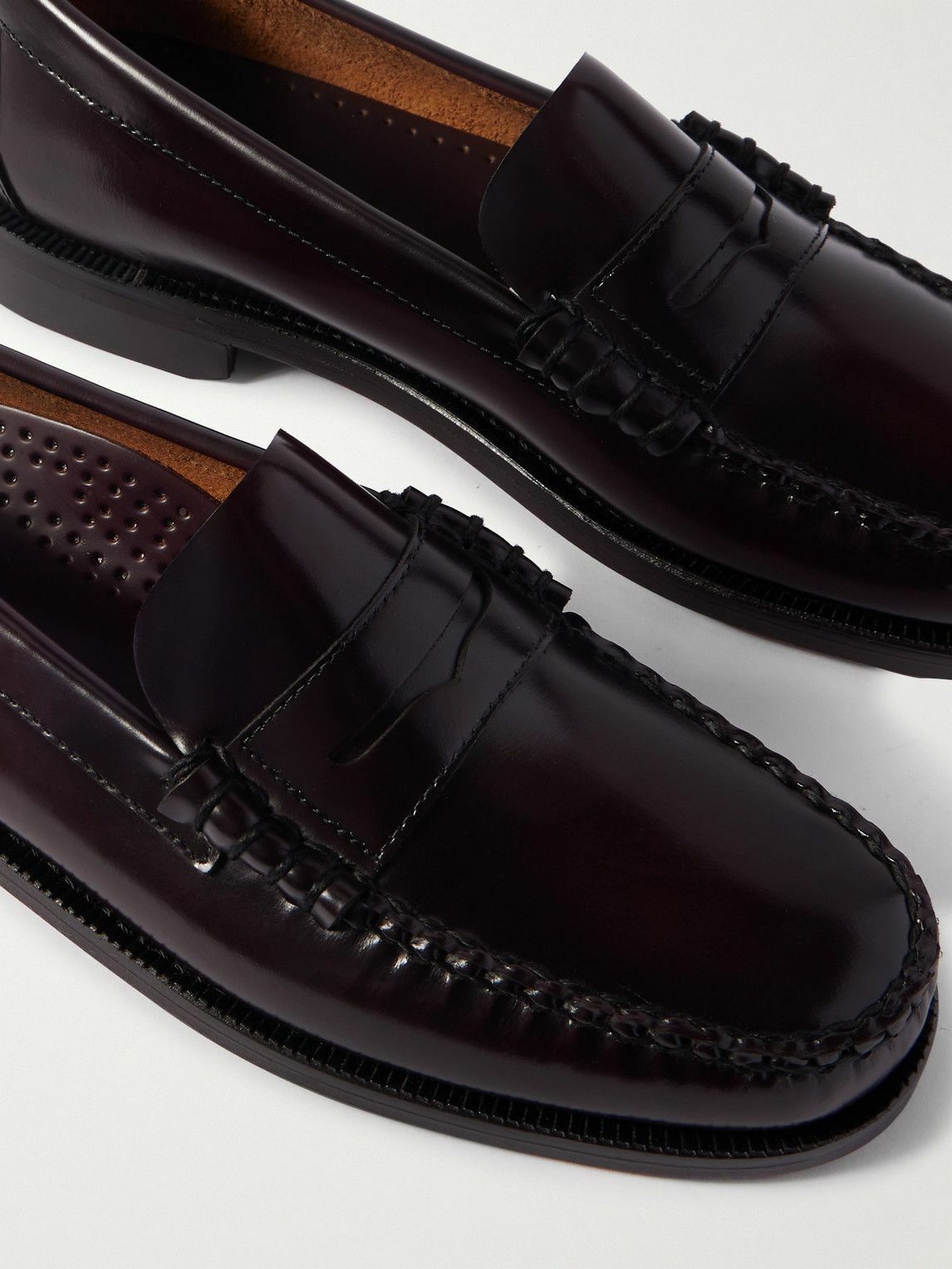 Sebago - Classic Dan Leather Penny Loafers - Burgundy Sebago