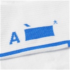 A-COLD-WALL* Men's Bracket Logo Sock in White