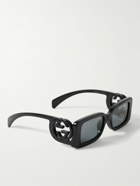 Gucci Eyewear - Rectangle-Frame Acetate Sunglasses
