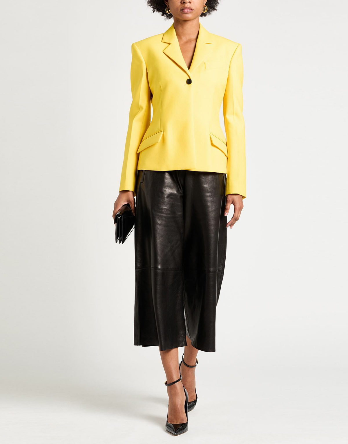 Ferragamo Womens Blazer in Yellow