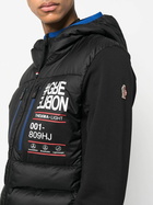 Moncler Grenoble Black Quilted Hoodie