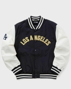 New Era Mlb Wordmark Bomber Los Angeles Dodgers Blue/White College Jackets