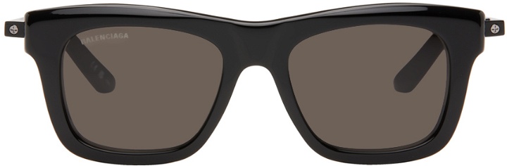 Photo: Balenciaga Black Square Sunglasses