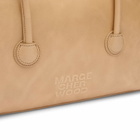 MARGESHERWOOD Women's Small Soft Boston Bag in French Beige 