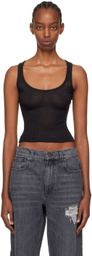 AMBUSH Black Scoop Tank Top