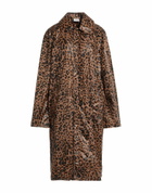 Vetements Womens Overcoat & Trench Coat in Brown