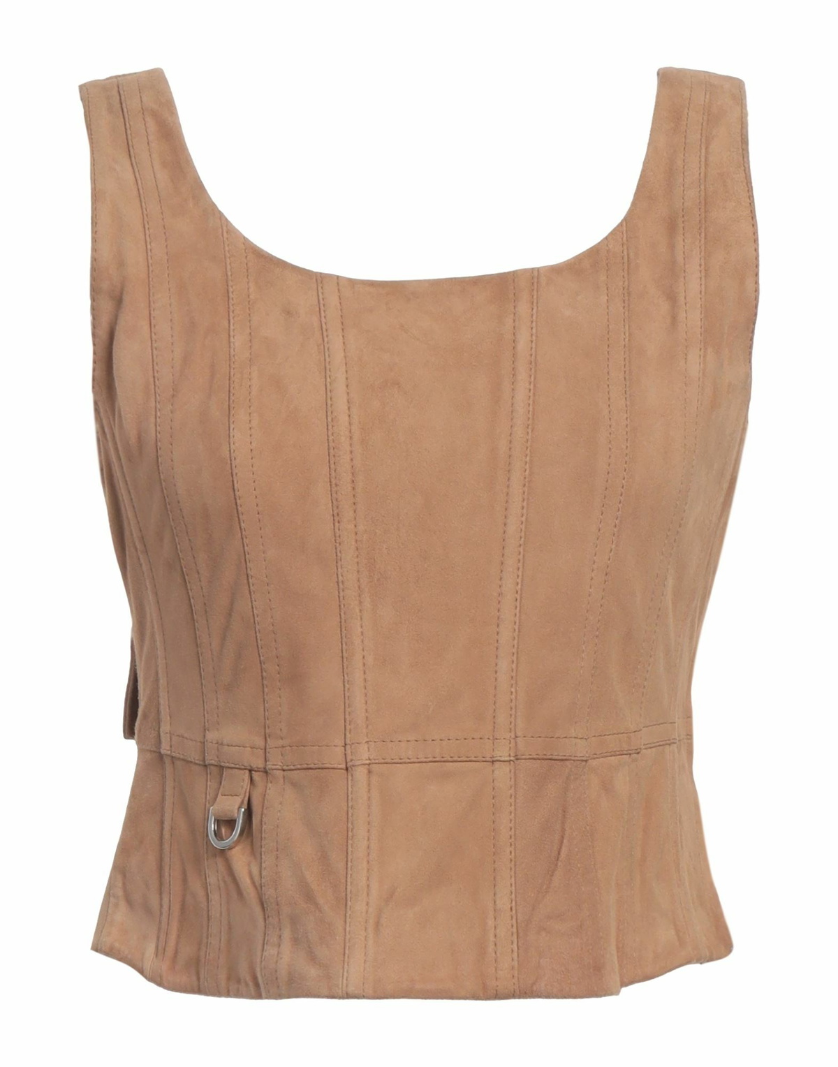 Saks Potts Womens Top Camel