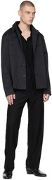 Carlota Barrera Black Worker Jacket