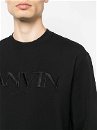 LANVIN - Logo Cotton Sweatshirt