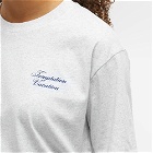 Temptation Vacation Women's Cursive T-Shirt in Grey