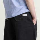 Butter Goods Men's Pleated Shorts in Washed Black