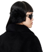 Ernest W. Baker Black Faux-Fur Ear Warmers