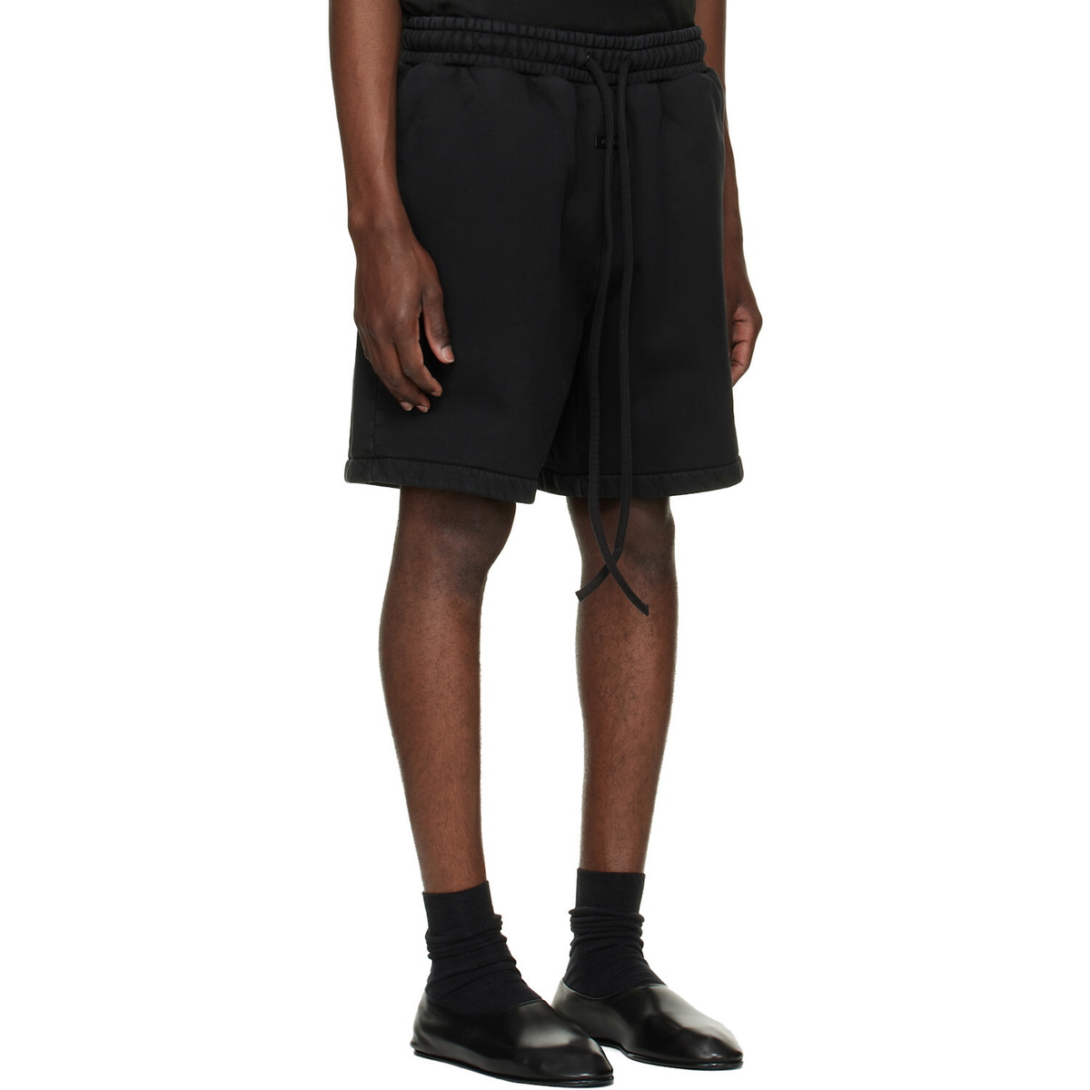Fear of God Black Vacation Sweat Shorts